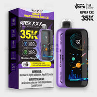 RUFPUF Ripper XXX Grape Watermelon Ice 35K vape with airflow control