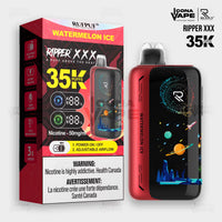 RUFPUF Ripper XXX Watermelon Ice 35K vape with Type-C recharge