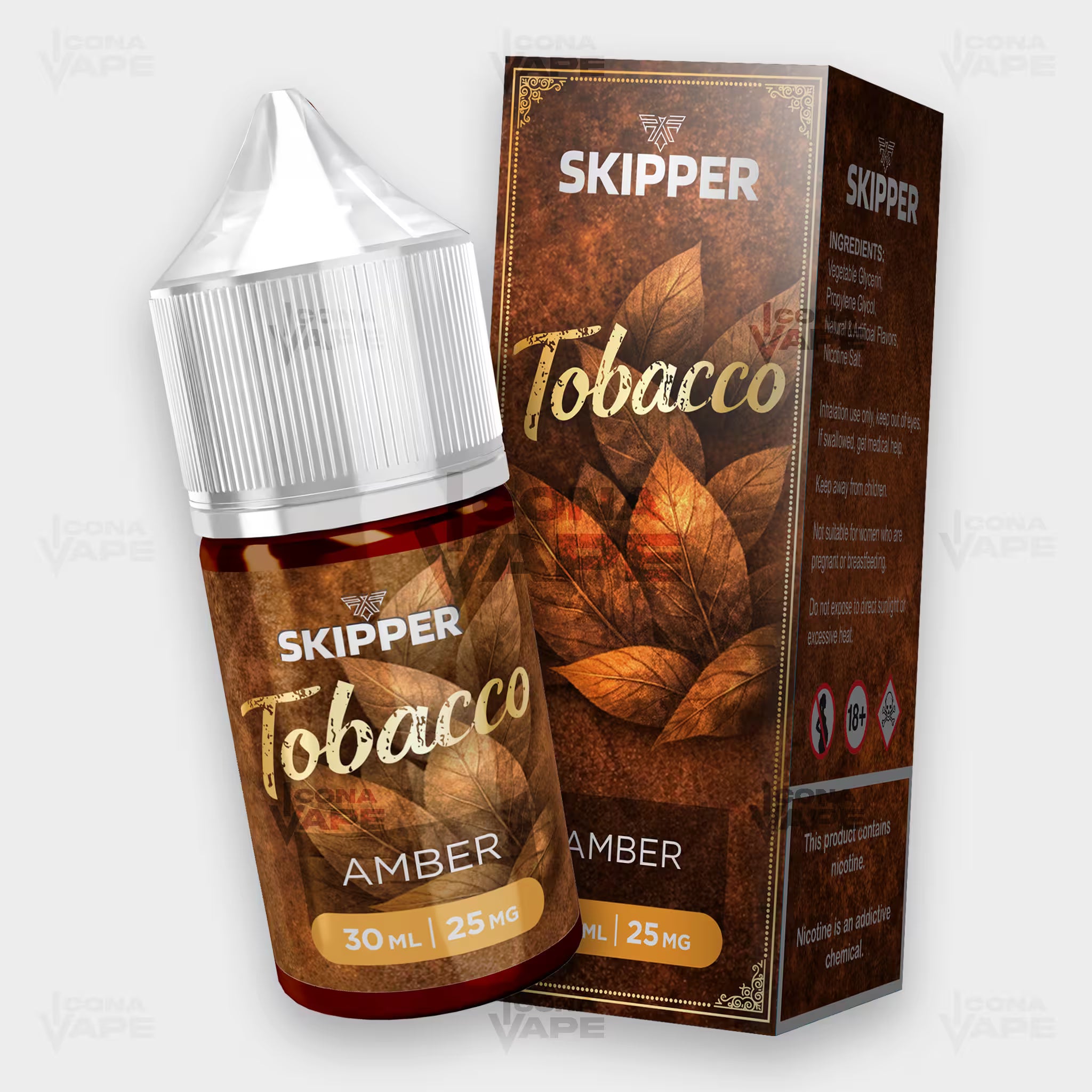 AMBER - SKIPPER TOBACCO SERIES - 30ML