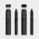Uwell Caliburn Explorer Black — Device Angles and USB-C Port — Pakistan