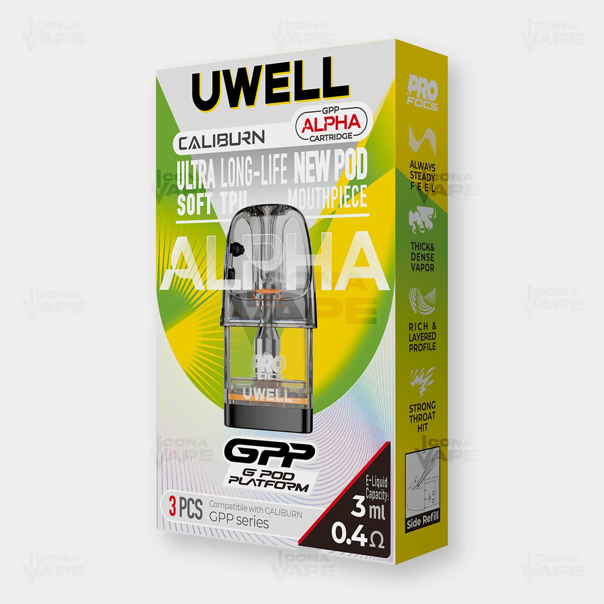 UWELL CALIBURN GPP ALPHA CARTRIDGE