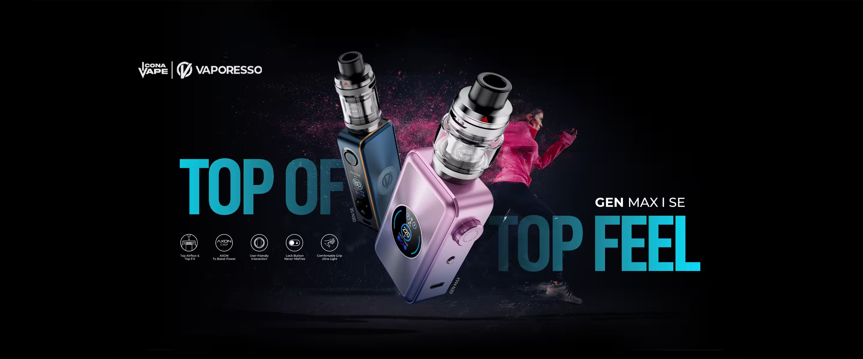 Vaporesso Gen Max Vape Kit in Pakistan | ICONA VAPE Authorized Retailer