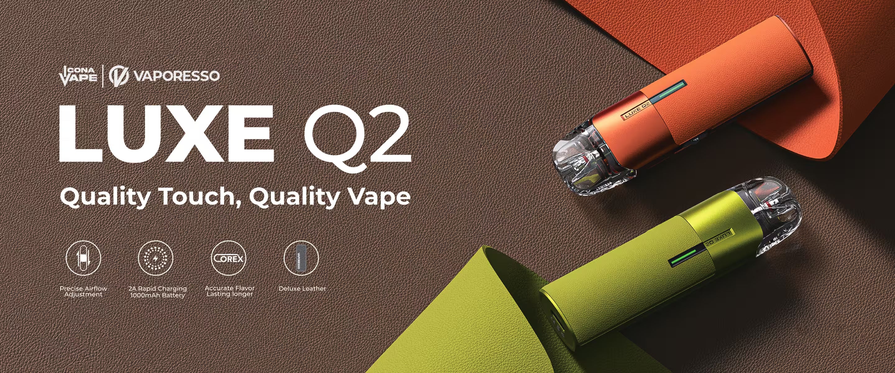 Vaporesso Luxe Q2 Pod System in Pakistan | ICONA VAPE Authorized Retailer