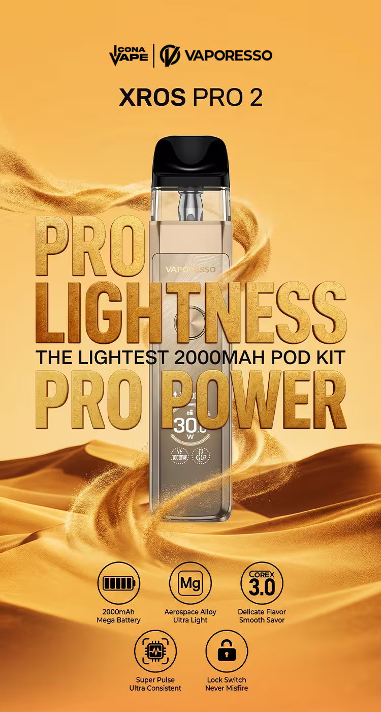 Vaporesso Xros Pro 2 Pod Kit in Pakistan | ICONA VAPE Authorized Retailer
