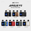 Voopoo Argus P3 all colours, Black Metal and six leather finishes Pakistan — ICONA VAPE