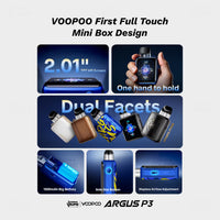 Voopoo Argus P3 dual facets design with 1500mAh battery and side dial Pakistan — ICONA VAPE